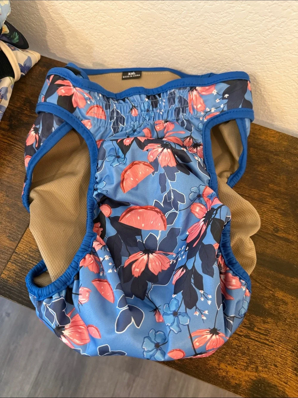 Grecle Floral Print XXL Dog Diaper Stack (5) - NWOT | Size Chart Included